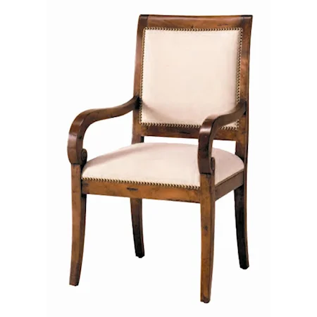 Country English High Back Chair